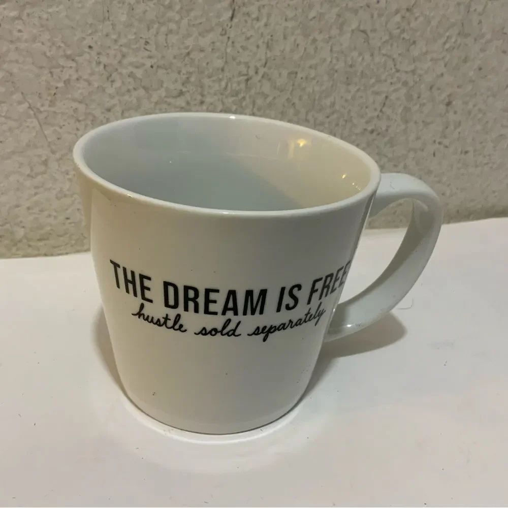 The Cellar The Dream is free MUG Art Deco Mug large Porcelain Mug